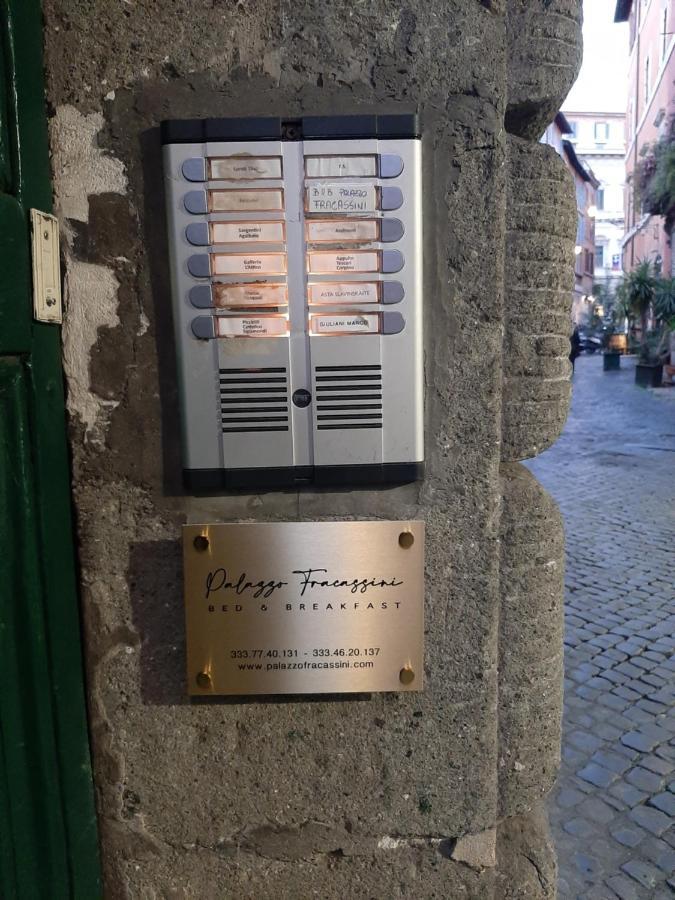 B&B Palazzo Fracassini Рим Экстерьер фото